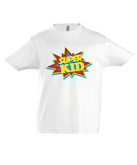 Marškinėliai berniukams Super kid, balta цена и информация | Рубашки для мальчиков | pigu.lt