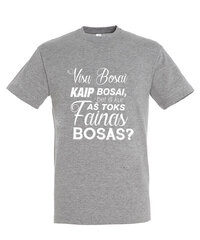 Marškinėliai vyrams Visi bosai kaip bosai kaina ir informacija | Vyriški marškinėliai | pigu.lt