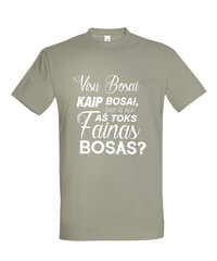 Marškinėliai vyrams Visi bosai kaip bosai цена и информация | Футболка мужская | pigu.lt