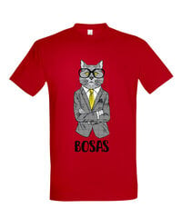 Marškinėliai vyrams Katinas bosas цена и информация | Мужские футболки | pigu.lt