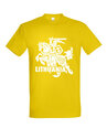 Marškinėliai vyrams Vyčio Lietuva, geltoni