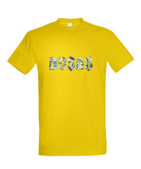 Marškinėliai vyrams Bosas-doleris, geltona kaina ir informacija | Vyriški marškinėliai | pigu.lt
