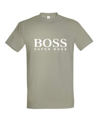 Marškinėliai vyrams Boss super boss, žalia kaina ir informacija | Vyriški marškinėliai | pigu.lt