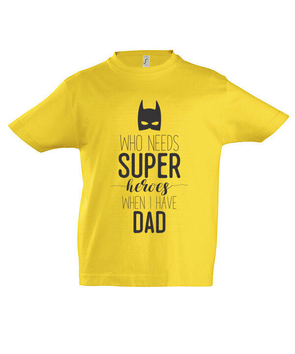 Marškinėliai berniukams Super hero, vaikams kaina ir informacija | Marškinėliai berniukams | pigu.lt