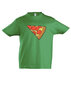 Marškinėliai vaikams Šeimyninė pica, žalia цена и информация | Marškinėliai berniukams | pigu.lt