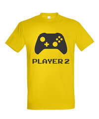 Marškinėliai vyrams Gamer, geltona kaina ir informacija | Vyriški marškinėliai | pigu.lt