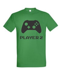 Marškinėliai vyrams Gamer, žalia kaina ir informacija | Vyriški marškinėliai | pigu.lt