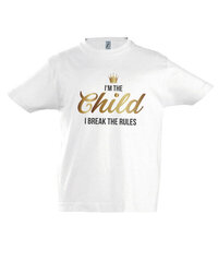 Marškinėliai vaikams Karališka šeima, balta kaina ir informacija | Marškinėliai berniukams | pigu.lt