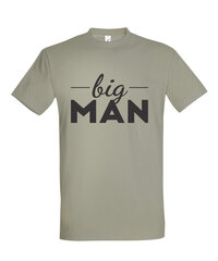 Marškinėliai vyrams Big man, žalia цена и информация | Мужские футболки | pigu.lt