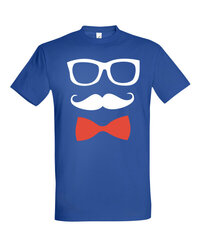 Marškinėliai vyrams Ponas 1, mėlyni kaina ir informacija | Vyriški marškinėliai | pigu.lt