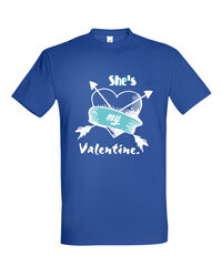 Marškinėliai vyrams Valentine kaina ir informacija | Vyriški marškinėliai | pigu.lt
