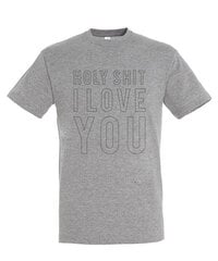 Marškinėliai vyrams I love you kaina ir informacija | Vyriški marškinėliai | pigu.lt