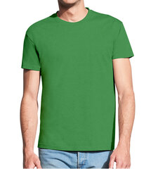 Marškinėliai vyrams Širdelė, žalia цена и информация | Мужские футболки | pigu.lt