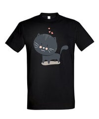 Marškinėliai vyrams Kačiukas kaina ir informacija | Vyriški marškinėliai | pigu.lt