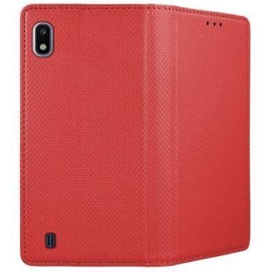 Mocco Smart Magnet Book Case, skirtas Samsung Galaxy Note 20 5G, raudonas цена и информация | Telefono dėklai | pigu.lt