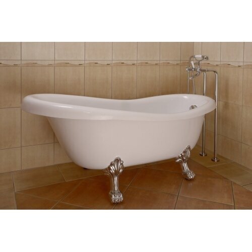 Kojelės Retro stiliaus voniai Kerra Empire White kaina ir informacija | Priedai vonioms, dušo kabinoms | pigu.lt