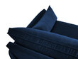 Minkštas kampas Kooko Home Lento, tamsiai mėlynas/juodas kaina ir informacija | Minkšti kampai | pigu.lt