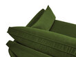 Minkštas kampas Kooko Home Lento, žalias/juodas kaina ir informacija | Minkšti kampai | pigu.lt