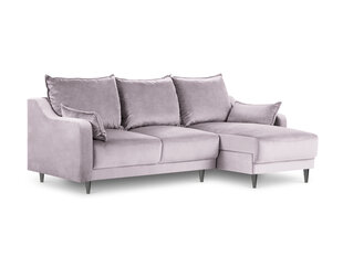 Универсальный мягкий уголок Mazzini Sofas Lilas, розовый цена и информация | Угловые диваны | pigu.lt