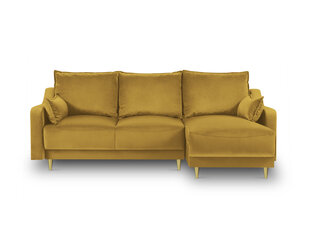 Универсальный мягкий уголок Mazzini Sofas Pansy, желтый цена и информация | Угловые диваны | pigu.lt