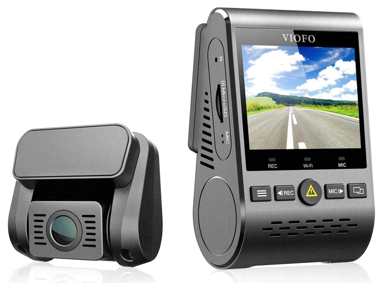 VIOFO A129-G DUO dashcam, Black kaina ir informacija | Vaizdo registratoriai | pigu.lt