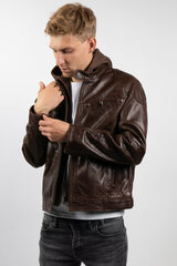 Кожаная куртка GIPSY цена и информация | Мужские куртки | pigu.lt