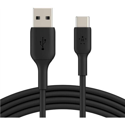 Belkin CAB001bt2MBK, USB-A/USB-C, 2 m цена и информация | Kabeliai ir laidai | pigu.lt