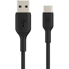 USB кабель Belkin Boost Charge USB-A to USB-C 2.0m черный цена и информация | Кабели и провода | pigu.lt