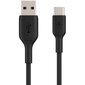 Belkin CAB001bt2MBK, USB-A/USB-C, 2 m цена и информация | Kabeliai ir laidai | pigu.lt