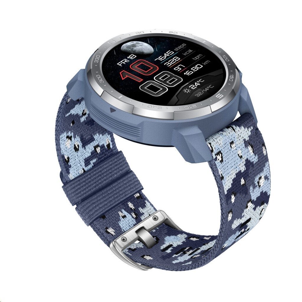 Honor Watch GS Pro Camo Blue цена и информация | Išmanieji laikrodžiai (smartwatch) | pigu.lt