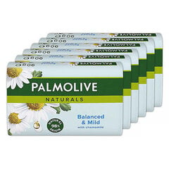 Muilas Palmolive Naturals Balanced and Mild, 6 x 90 g kaina ir informacija | Muilai | pigu.lt
