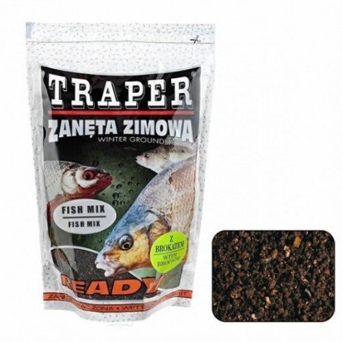 Jaukas Traper Fish Mix Paruoštas 0.75 kg kaina ir informacija | Jaukai | pigu.lt