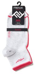 Женские носки с логотипом Friends, 2 пары в упаковке цена и информация | Женские носки | pigu.lt