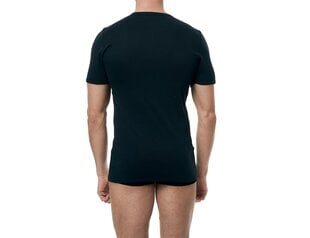 Medvilniniai marškinėliai vyrams, juodi kaina ir informacija | Vyriški apatiniai marškinėliai | pigu.lt