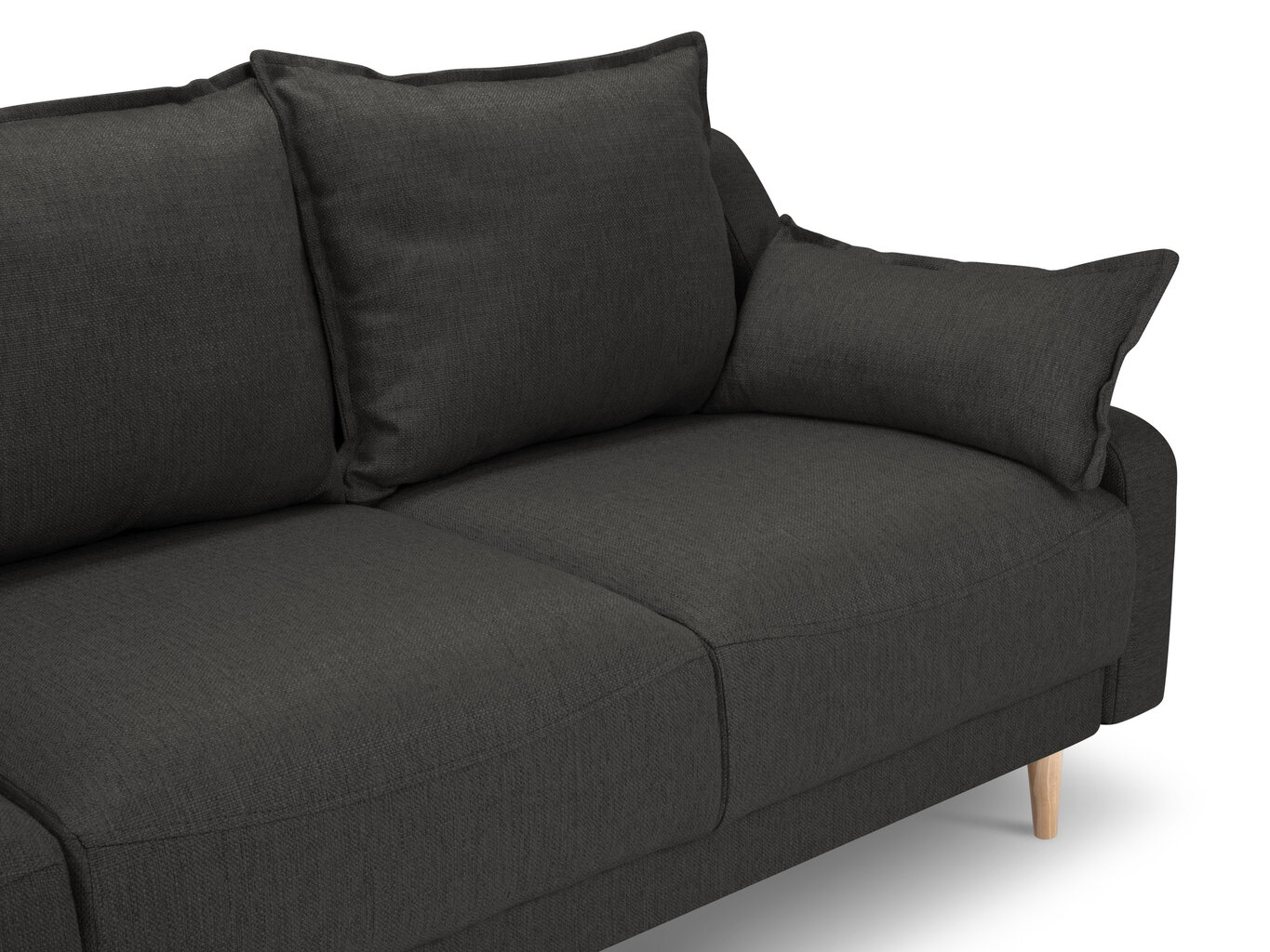 Sofa Mazzini Sofas Freesia, tamsiai pilka kaina ir informacija | Sofos | pigu.lt