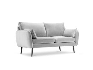 Dvivietė sofa Kooko Home Lento, šviesiai pilka kaina ir informacija | Sofos | pigu.lt