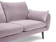 Dvivietė sofa Kooko Home Lento, rožinė цена и информация | Sofos | pigu.lt