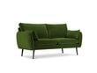 Dvivietė sofa Kooko Home Lento, žalia kaina ir informacija | Sofos | pigu.lt