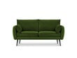 Dvivietė sofa Kooko Home Lento, žalia kaina ir informacija | Sofos | pigu.lt