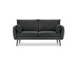 Dvivietė sofa Kooko Home Lento, tamsiai pilka kaina ir informacija | Sofos | pigu.lt