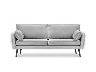 Trivietė sofa Kooko Home Lento, šviesiai pilka kaina ir informacija | Sofos | pigu.lt