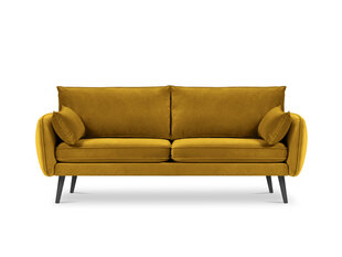 Трехместный диван Kooko Home Lento, желтый цена и информация | Диваны | pigu.lt