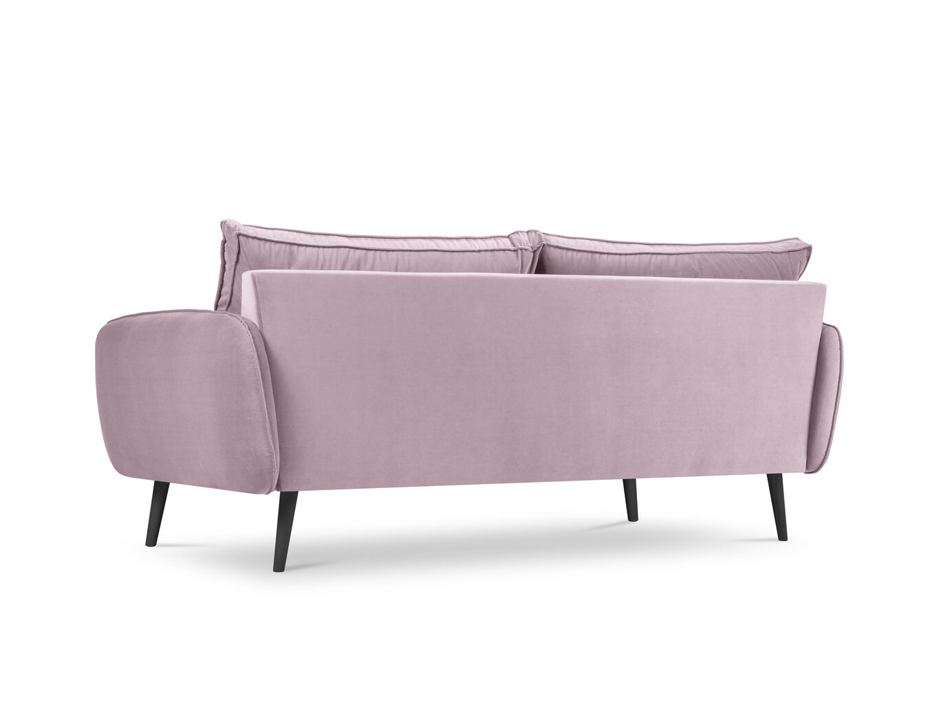 Trivietė sofa Kooko Home Lento, rožinė kaina ir informacija | Sofos | pigu.lt