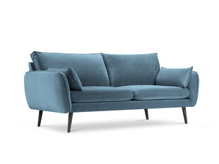 Trivietė sofa Kooko Home Lento, šviesiai mėlyna kaina ir informacija | Sofos | pigu.lt