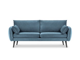 Trivietė sofa Kooko Home Lento, šviesiai mėlyna kaina ir informacija | Sofos | pigu.lt