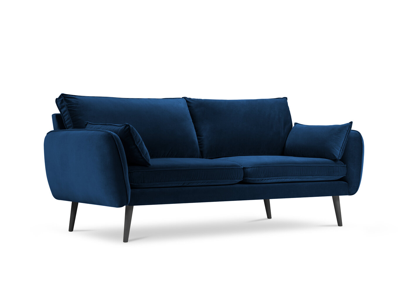 Trivietė sofa Kooko Home Lento, mėlyna цена и информация | Sofos | pigu.lt