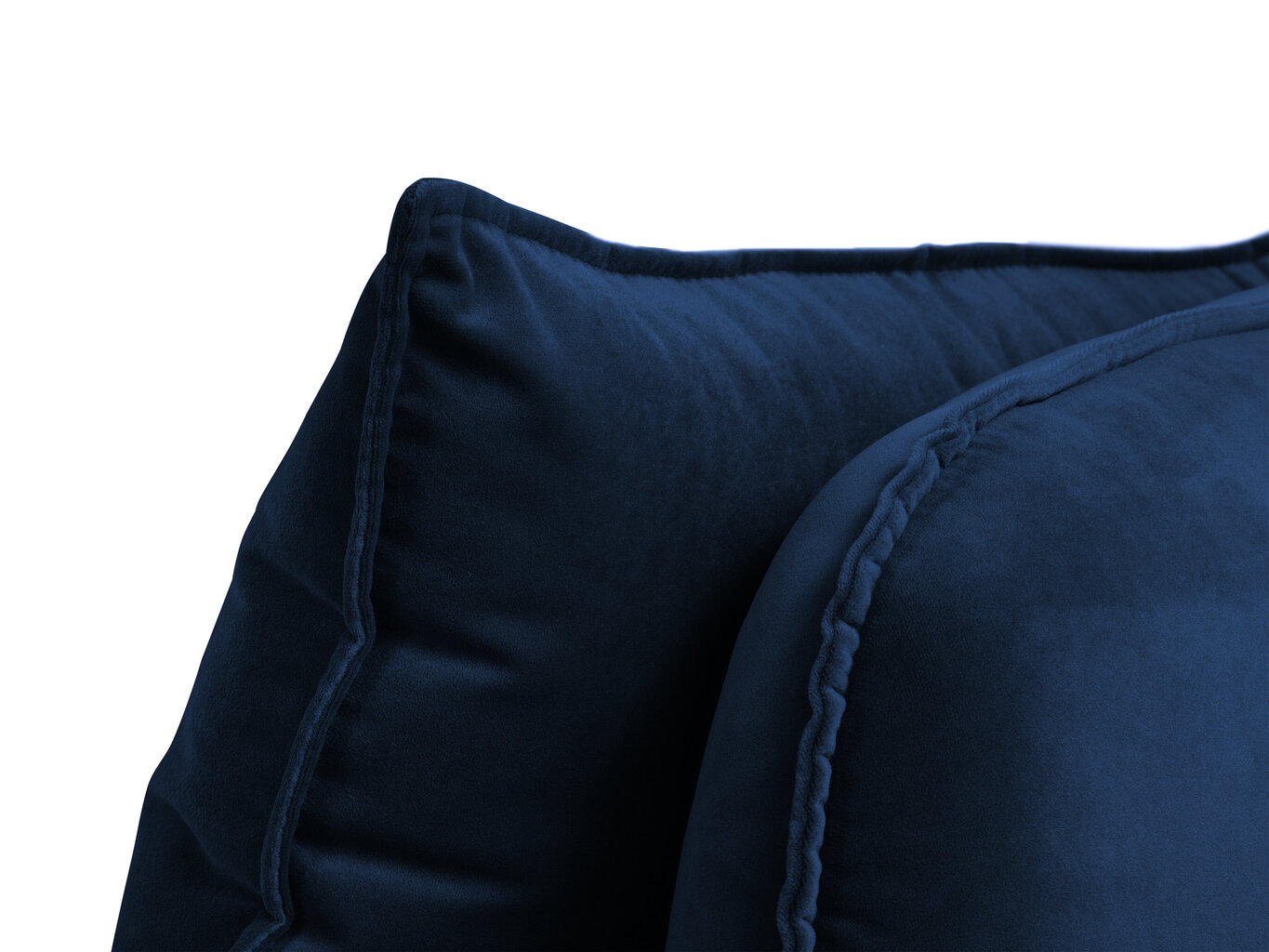 Trivietė sofa Kooko Home Lento, mėlyna цена и информация | Sofos | pigu.lt