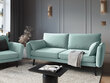 Trivietė sofa Kooko Home Lento, šviesiai žalia kaina ir informacija | Sofos | pigu.lt