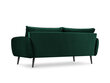 Trivietė sofa Kooko Home Lento, tamsiai žalia цена и информация | Sofos | pigu.lt