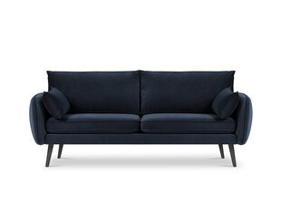 Trivietė sofa Kooko Home Lento, tamsiai mėlyna kaina ir informacija | Sofos | pigu.lt